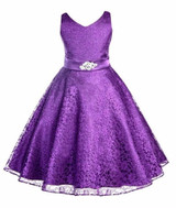Girl Dress Kids Wedding Bridesmaid Children Girls Dresses Summer 2016 Evening Party Princess Costume Lace Teenage Girls Clothes