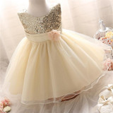 Girl Dress Children Clothing Wedding Party Girls Dresses first birthday Clothes Newborn Princess Infant Dress Girl
