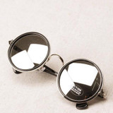 Free shipping glasses New Fashion glasses Women men Fashion retro  roundness colours Girls Sunglasses summer colors glasses