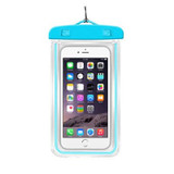 Free Shipping Fluorescent Outdoor Phone Waterproof Bag Swimming Waterproof Bag Phone Waterproof Phone Glow
