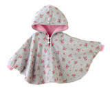 Free shipping England style Baby Cloak Two-sided wear 3 color Baby cape High quality infant baby outerwear 00068