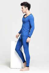 Free shipping Cotton Men Long Johns Stretch Sexy Tight Thermal Underwear Underpants Undersuit 4 color available Size M L XL