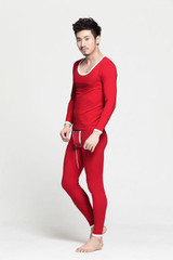 Free shipping Cotton Men Long Johns Stretch Sexy Tight Thermal Underwear Underpants Undersuit 4 color available Size M L XL
