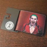Free Shipping Comics Dc Marvel The Joker Batman Vampire Logo Purse Credit Card Holder Cartoon Wallets