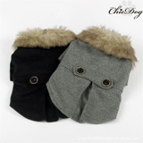 Free Shipping Chicdog Pet Clothing Dog/Cat Clothes Autumn Winter Costumes For Dogs Cheap Warm Coat Puppy Pug Bulldog Bholesale