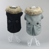 Free Shipping Chicdog Pet Clothing Dog/Cat Clothes Autumn Winter Costumes For Dogs Cheap Warm Coat Puppy Pug Bulldog Bholesale