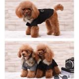 Free Shipping Chicdog Pet Clothing Dog/Cat Clothes Autumn Winter Costumes For Dogs Cheap Warm Coat Puppy Pug Bulldog Bholesale