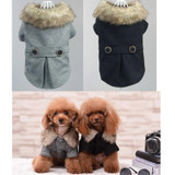 Free Shipping Chicdog Pet Clothing Dog/Cat Clothes Autumn Winter Costumes For Dogs Cheap Warm Coat Puppy Pug Bulldog Bholesale