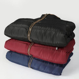 DIMUSI Winter Jacket Men Warm Causal Parkas Cotton Banded Collar Winter Jacket Male Padded Overcoat Outerwear Clothing 4XL,YA703