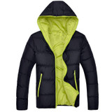 DIMUSI Men Winter Jacket Fashion Hooded Thermal Down Cotton Parkas Male Casual Hoodies Windbreaker Warm Coats 5XL,YA696