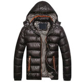 DIMUSI New Men Winter Jacket Fashion Hooded Thermal Down Cotton Parkas Male Casual Hoodies Brand Clothing Warm Coat 4XL,PA064