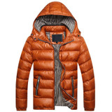DIMUSI New Men Winter Jacket Fashion Hooded Thermal Down Cotton Parkas Male Casual Hoodies Brand Clothing Warm Coat 4XL,PA064