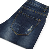 DIMUSI Men denim shorts male jeans Summer men jean shorts bermuda skate board harem mens jogger ankle ripped wave 38,YA618