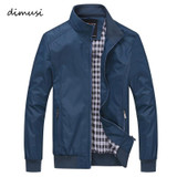 DIMUSI 2017 Spring Autumn Men Jacket Male Overcoat Casual Solid Jacket Slim Fit Stand Collar Zipper Men Jackets Coat 6XL,YA626