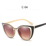 DIGUYAO 2017 Fashion Sunglasses Women Luxury Brand Designer Vintage Sun glasses Female Rivet Shades Big Frame Style Eyewear