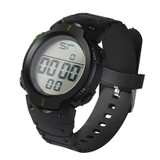 Digital Watch Fashion Waterproof Men's Boy LCD Digital Stopwatch Date Rubber Sport Wrist Watch