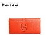 Designer Wallets Famous Brand Women Wallet 2017 Luxury Female Wallet Genuine Leather Ladies Purse Money Bag Red Wallet Skull