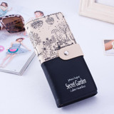 Designer Famous Brand Luxury Women Wallet Purse Female klatch lady walet cuzdan perse Portomonee portfolio dollar price carteras