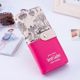 Designer Famous Brand Luxury Women Wallet Purse Female klatch lady walet cuzdan perse Portomonee portfolio dollar price carteras
