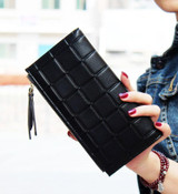 Designer Famous Brand Luxury Women Wallet Purse Female klatch lady walet cuzdan perse Portomonee portfolio dollar price carteras