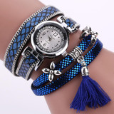designer bracelet Watches Women's Fashion Ladies Leather Rhinestone Analog Quartz Wrist Watches Susenstone 2016 new products