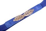 Designer Belts Women Gold Metal Belt 2017 Ladies Girls Metal Leaf Stretchy Womens Elastic Waist Belt Waistband Belts for Women