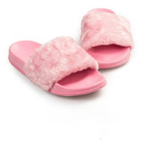 Design Women Slippers Female Fur Slides Comfortable Plush Summer Flat Sandals Home Indoor Casual Shoes White Black Zapatos Mujer