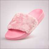 Design Women Slippers Female Fur Slides Comfortable Plush Summer Flat Sandals Home Indoor Casual Shoes White Black Zapatos Mujer