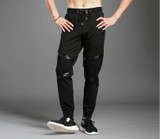 design harajuku pants streetwear fleece sweatpants Outwear Bodybuilding Pants Slim Fit design