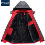design brand lovers clothes thick waterproof windproof keep warm men overcoat jackets zipper pocket winter windbreaker women 530