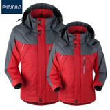 design brand lovers clothes thick waterproof windproof keep warm men overcoat jackets zipper pocket winter windbreaker women 530
