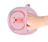 Newborn Baby Bath Towel Brush Kids Shower Foaming Bath Brush Bear Soft 100% Cotton