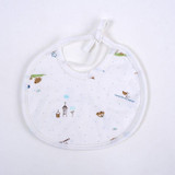 Newborn Baby 5PCs Boy Girl Cartoon Infant Clothing Set Bib Hats Cotton Toddler