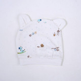 Newborn Baby 5PCs Boy Girl Cartoon Infant Clothing Set Bib Hats Cotton Toddler