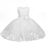 Newborn Baby 1st Birthday Outfits Flower Girl Wedding Dress Toddler Bebes Christening Gown Kids Tulle Costume Fancy Party Dress