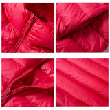 NewBang Large Size 5XL 6XL 7XL Women's Overcoat Female Ultra Light Duck Down Jacket Plus Size Autumn Winter Hooded Down Coat