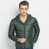 NewBang Brand Mens Down Jacket With Hood Ultra Light Down Jacket Men Winter Feather Parkas For Men Windbreaker Plus Down Coat