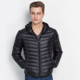 NewBang Brand Mens Down Jacket With Hood Ultra Light Down Jacket Men Winter Feather Parkas For Men Windbreaker Plus Down Coat