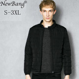 NewBang Brand Men's Down Jacket Matt Ultra Light Down Jacket Men Winter Feather Parkas For Men Windbreaker Plus Down Coat