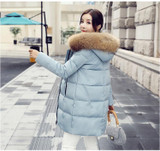 NewBang 5XL Winter Jacket Women Feather Parka Real Raccoon Fur Collar Coat Women Long Duck Down Windbreaker Thick Warm Jacket