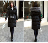 NewBang 5XL 6XL Winter Down Coat Windbreaker Parkas Real Fox Fur Collar Women Long Down Jacket Outwear Thick Warm Puffer Jackets