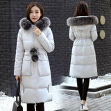 NewBang 5XL 6XL Winter Down Coat Windbreaker Parkas Real Fox Fur Collar Women Long Down Jacket Outwear Thick Warm Puffer Jackets
