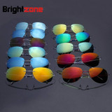 NewArrival Free Shipping Luxury Ultra-light Flexible Pure Titanium Rimless Mirror Polarized Sunglasses Eyeglasses Eyewear Unisex