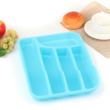 NEW!!!Kitchen Drawer Cutlery Tray Finishing Wheel Chopsticks Spoon Fork Storage Tray Spoon Storage Box Plate