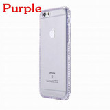 NEW! CZ Diamond Crystal Frame Transparent Clear Phone Back Cover Soft TPU Phone Case For iPhone 7 For iPhone7 7 Plus