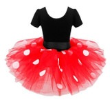 New Years kids Ballet dress princess party costume infant clothing Polka dot baby clothes birthday girls tutu dress Head band