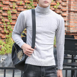 New Year's Hot Sale Brand-clothing Autumn Pullovers Male Fashion Quality Cotton Sweater Men Casual Gray Red Mens Sweaters New Year's Hot Sale Brand-clothing Autumn Pullovers Male Fashion Quality Cotton Sweater Men Casual Gray Red Mens Sweaters