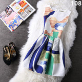 New Bottoming Dress Women Summer Style Dress Vintage Sexy Party vestidos Plus Size Female Maxi Boho Clothing Bodycon Robe LW153