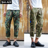 2016 Army Men's Camouflage Cargo Pants Casual Mens Harem Pants Multi Pocket Cargos Trousers Men Casual Long Military Pant