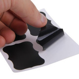 2016 40pcs Waterproof Mason Jar Bottle Stickers Labels Home Kitchen Jars Stickers Chalkboard Lables Tags Can Be Reused